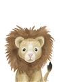 Picture of Sweet Lion _GroupedProduct_Rectangle_Portrait_Unframed_Print_Only_