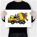 Picture of Yellow Mixer _GroupedProduct_Rectangle_Landscape_Canvas_