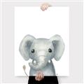 Picture of Sweet Elephant _GroupedProduct_Rectangle_Portrait_Canvas_