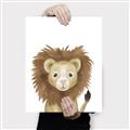 Picture of Sweet Lion _GroupedProduct_Rectangle_Portrait_Canvas_