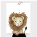 Picture of Sweet Lion _GroupedProduct_Rectangle_Portrait_Canvas_