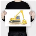 Picture of Crane    _GroupedProduct_Rectangle_Landscape_Canvas_