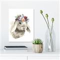 Picture of Sweet Floral Bunny _GroupedProduct_Rectangle_Portrait_Canvas_