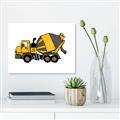 Picture of Yellow Mixer _GroupedProduct_Rectangle_Landscape_Canvas_