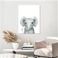 Picture of Sweet Elephant _GroupedProduct_Rectangle_Portrait_Canvas_
