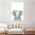 Picture of Sweet Elephant _GroupedProduct_Rectangle_Portrait_Canvas_