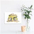 Picture of Yellow Tractor II _GroupedProduct_Rectangle_Landscape_Canvas_