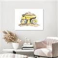 Picture of Yellow Tractor II _GroupedProduct_Rectangle_Landscape_Canvas_