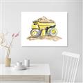 Picture of Yellow Tractor II _GroupedProduct_Rectangle_Landscape_Canvas_