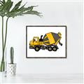 Picture of Yellow Mixer _GroupedProduct_Rectangle_Landscape_Canvas_Framed_