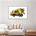 Picture of Yellow Mixer _GroupedProduct_Rectangle_Landscape_Canvas_Framed_