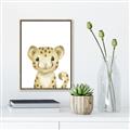 Picture of Sweet  Leopard _GroupedProduct_Rectangle_Portrait_Canvas_Framed_