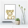 Picture of Sweet  Leopard _GroupedProduct_Rectangle_Portrait_Canvas_Framed_