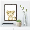 Picture of Sweet  Leopard _GroupedProduct_Rectangle_Portrait_Canvas_Framed_