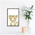 Picture of Sweet  Leopard _GroupedProduct_Rectangle_Portrait_Canvas_Framed_