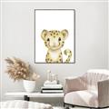 Picture of Sweet  Leopard _GroupedProduct_Rectangle_Portrait_Canvas_Framed_