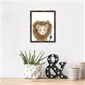 Picture of Sweet Lion _GroupedProduct_Rectangle_Portrait_Canvas_Framed_