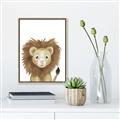 Picture of Sweet Lion _GroupedProduct_Rectangle_Portrait_Canvas_Framed_