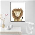 Picture of Sweet Lion _GroupedProduct_Rectangle_Portrait_Canvas_Framed_