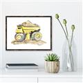 Picture of Yellow Tractor II _GroupedProduct_Rectangle_Landscape_Canvas_Framed_