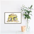 Picture of Yellow Tractor II _GroupedProduct_Rectangle_Landscape_Canvas_Framed_