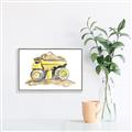 Picture of Yellow Tractor II _GroupedProduct_Rectangle_Landscape_Canvas_Framed_