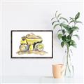 Picture of Yellow Tractor II _GroupedProduct_Rectangle_Landscape_Canvas_Framed_
