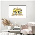 Picture of Yellow Tractor II _GroupedProduct_Rectangle_Landscape_Canvas_Framed_