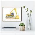 Picture of Crane    _GroupedProduct_Rectangle_Landscape_Canvas_Framed_