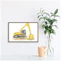 Picture of Crane    _GroupedProduct_Rectangle_Landscape_Canvas_Framed_