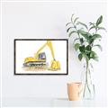 Picture of Crane    _GroupedProduct_Rectangle_Landscape_Canvas_Framed_
