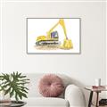 Picture of Crane    _GroupedProduct_Rectangle_Landscape_Canvas_Framed_