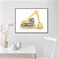 Picture of Crane    _GroupedProduct_Rectangle_Landscape_Canvas_Framed_