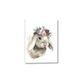 Picture of Sweet Floral Bunny _GroupedProduct_Rectangle_Portrait_Canvas_