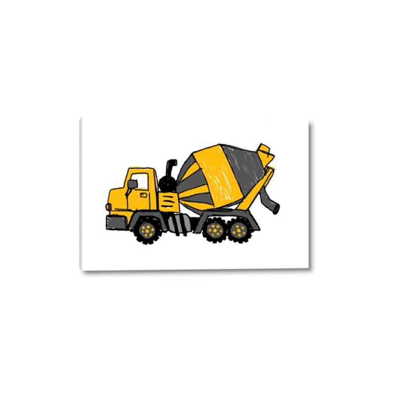 Picture of Yellow Mixer _GroupedProduct_Rectangle_Landscape_Canvas_