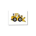 Picture of Yellow Dozer _GroupedProduct_Rectangle_Landscape_Canvas_
