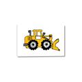 Picture of Yellow Dozer _GroupedProduct_Rectangle_Landscape_Canvas_