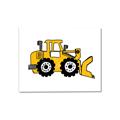 Picture of Yellow Dozer _GroupedProduct_Rectangle_Landscape_Canvas_