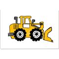 Picture of Yellow Dozer _GroupedProduct_Rectangle_Landscape_Canvas_