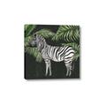 Picture of Zebra In The Jungle _GroupedProduct_Square_Canvas_