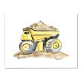 Picture of Yellow Tractor II _GroupedProduct_Rectangle_Landscape_Canvas_