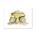 Picture of Yellow Tractor II _GroupedProduct_Rectangle_Landscape_Canvas_