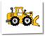 Picture of Yellow Dozer I