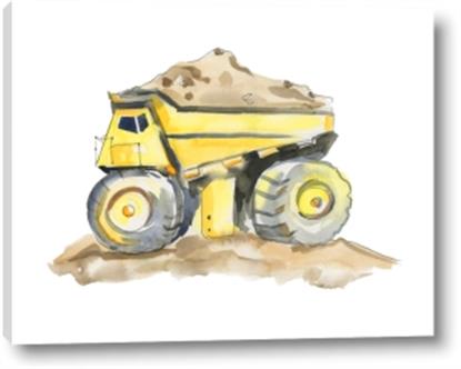 Picture of Yellow Tractor II