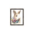 Picture of Sweet Floral Bunny I _GroupedProduct_Rectangle_Portrait_Canvas_Framed_