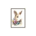 Picture of Sweet Floral Bunny I _GroupedProduct_Rectangle_Portrait_Canvas_Framed_