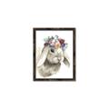 Picture of Sweet Floral Bunny _GroupedProduct_Rectangle_Portrait_Canvas_Framed_