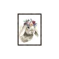 Picture of Sweet Floral Bunny _GroupedProduct_Rectangle_Portrait_Canvas_Framed_