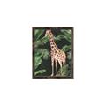 Picture of Giraffe In The Jungle _GroupedProduct_Rectangle_Portrait_Canvas_Framed_