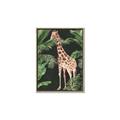 Picture of Giraffe In The Jungle _GroupedProduct_Rectangle_Portrait_Canvas_Framed_